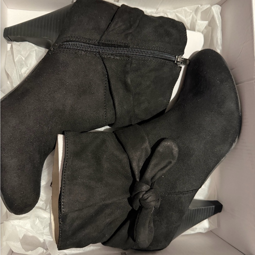 Nine West Black Ankle Booties